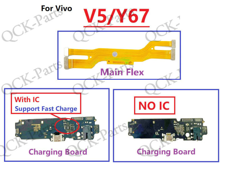 Charging Port Vivo V7 Plus Motherboard Price Main Motherboard Flex