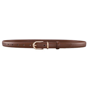 FC[2.0cm]Athosline Womens Belt Pin Buckle Genuine Cow Leather Belt for Dress&Jeans&Suit with Gift Fashion Accessories Casual Style Present for Her