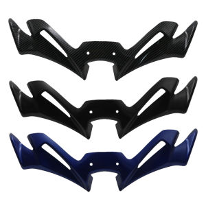 For YAMAHA YZF-R3/R25 YZF R3 R25 2019 2020 2021 2022 2023 Motorcycle Front Aerodynamic Fairing Winglets Carbon Fiber Cover Protector Guard