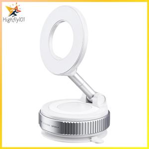 【HOSPORT】 Magnetic Vacuum Car Mount Phone Holder Vacuum Adsorption Car Phone Mount Universal GPS Navigation Stand for Car Kitchen Mirrors
