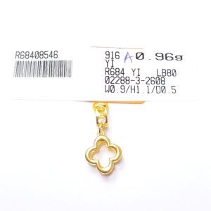 JIN JING PDR CHARM STAR/FLOWER EMAS 916 ORI 0.96G-1.23G