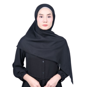 Hijab Saudia Rawis Jilbab Segi Empat Saudia Rawis Kerudung Saudia Rawis Bahan Katun Saudia Ukuran 110x110 Cm
