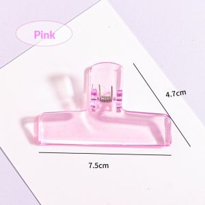 Yzlong kẹo Acrylic trong suốt clip cho các tài liệu và ghi chú-Dụng cụ đựng văn phòng phong cách với cơ chế mùa xuân