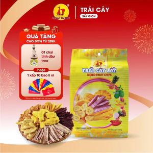 Trái cây sấy giòn thập cẩm 250g 200g 150g Thuận Hương - Hoa quả sấy khô Không Đường Giòn Ngon Tự Nhiên Hàng Xuất Khẩu Loại 1