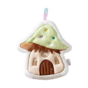 Quickly Dry Coral Fleece Kitchen Towel Mushroom Designs Cleaning Cloth Soft and Absorbent Handkerchief Hanging Rope