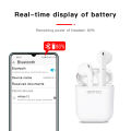 GROTIC Headset Bluetooth TWS Macaron Earphone True Wireless Stereo HIFI Sentuh Earbud inpods I12. 