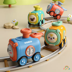 Set of 4 pcs Train Toy Cars for Boys Toys Animal Car Toys for Boys Baby Toys for 1 Year Old Boy Toddler Toys Baby Toy Car Boy Gift for Kids Toy Children Toy Kids Present