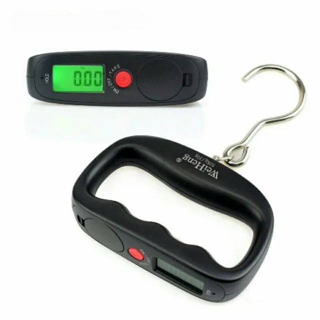 เครื่องชั่งน้ำหนักดิจิทัลพกพา MaxPower รุ่น WH-A14 สำหรับกระเป๋าและสินค้า