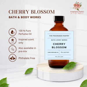 Cherry Blossom Pure Fragrance Oil (For candles body products perfumes soaps & more)