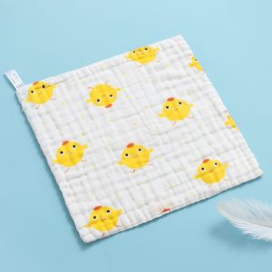 PREMIUM Cotton Baby Hanky Handkerchief 6 Layer Gauze Towel Saliva Towel Burp Cloth 25CMX25CM