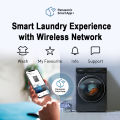 Panasonic Care+ Edition 10kg/6kg Front Load Washer Dryer NA-S106FR1BS with Blue Ag+. 
