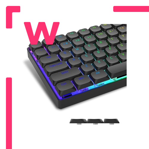 Womier low-profile keycaps, shine-through keycaps, custom keyboard ...