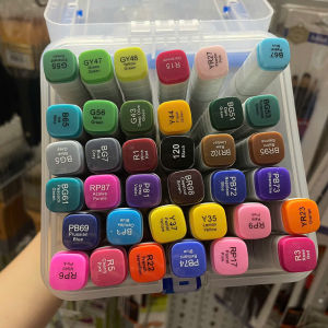 Bút Marker Touchliit Đời 7 Chính Hãng | Bút Màu Dạ 2 Đầu Tô Màu Vẽ Truyện Tranh Thiết Kế Sketch