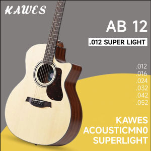 KAWES  6pcs Guitar Strings Guitar Strings guage 010/012  Acoustic Guitar Strings