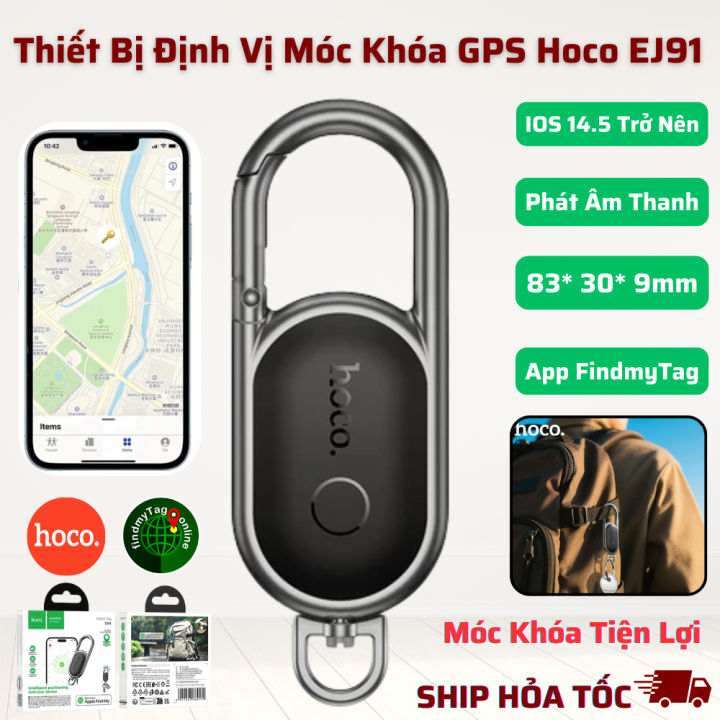 Thiết Bị Định Vị GPS Hoco E91J, Định Vị Móc Khóa Chống Thất Lạc, Theo ...