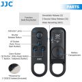 JJC BTR-C1 Bluetooth Wireless Remote Control Camera Shutter Switch BR-E1 for Canon PowerShot V10 EOS R100 R50 R8 R10 R7 R5C R3 R R5 R6 RP M50, M50 Mark II, 6D Mark II, M6 Mark II, M200, 90D 77D 200D II, 200D, Rebel T7i, T8i, 90D, EOS M6 Mark II, Camera. 