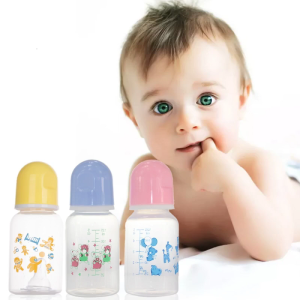 Portable Feeding Nursing Bottle BPA Free Safe Infant Nursing Nipple Care Feeder Juice Milk Bottles PP- Plastics