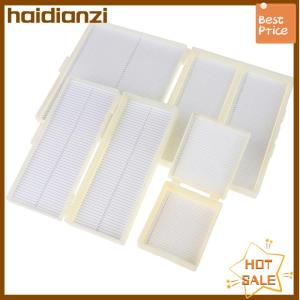 haidianzi พลาสติก Microscope SLIDE BOX 25/50/100pcs กล่องเก็บของชีวภาพ