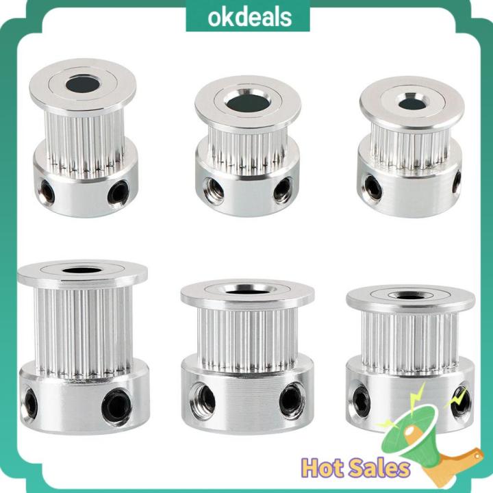 11pcs 3D Printer Timing Belt Pulley Kit Stepper Motor Pulley 3D Printer Accessories With 4x2GT 5mm 20&60 Teeth Timing Belt Pulley 4x Screws 2x Belts