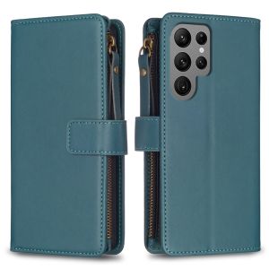 For Samsung Galaxy S24 S23 S22 S21 S20 Ultra / S24 S23 S22 S21 S20 Plus / S20 S21 S23 FE Phone Case Magnetic Leather Wallet with Stand Card Slot Flip Cover Casing