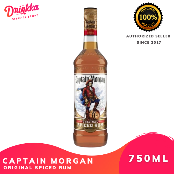Captain Morgan Original Spiced Rum 750ml | Drinkka | Lazada PH