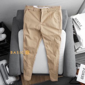 Quần dài Kaki Nam 7 màu MISFIT form Slimfit ống suông chất vải Kaki Cotton co giãn năng động MIS221