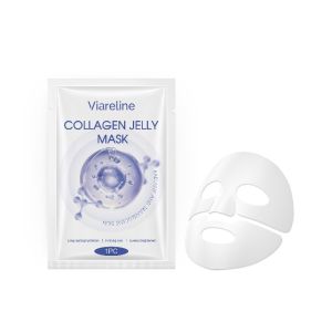 Viareline Collagen Moisturizing Mask Gently Nourishing and Brightening Skin Elastic Moisturizing and Hydrating Tear Mask