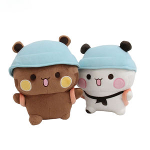 BERMA BABY Cute Bubu Dudu Plush Toy Yier Panda Bear Stuffed Doll Soft Plushie for Kids Gift & Home Decoration