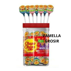 PERMEN TOPLES MURAH CHUPA CHUPS 270 GRAM ISI 30 LOLIPOP x 9gr