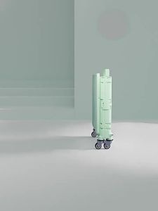 LZD [ Specializing in Trolley 25 Year ] Folding Shopping Cart Four-Wheel Trolley Universal Wheel Large Lever Car Shopping Cart