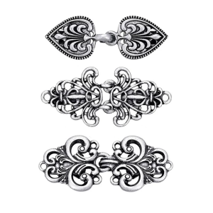 Áo Len Mắt Xích Kẹp ghim khăn/Áo Choàng Áo choàng Clasp Cardigan kẹp may trên kẹp móc cho khuyên cho phái nữ Khăn Quàng hoa Clip