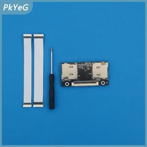 PkYeG Máy tính công nghiệp thẻ TF kép để CE adapter thẻ lưu trữ chuyên nghiệp mở rộng cho 3 4 5 6 7 gen cổ điển video