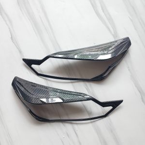 Garnish Cover Lampu Depan Mobil Agya 2023 Carbon