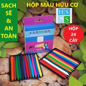 Bộ 24 Bút Màu Hữu Cơ Cho Bé Tập Vẽ - Cao Cấp Tự Nhiên An Toàn - Tiết Kiệm Trùm Sỉ Gia Thành