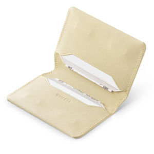 ≮928≯VULKIT- Slim RFID Blocking Leather Card Holder with Magnetic Closure for Front Pocket- VW122