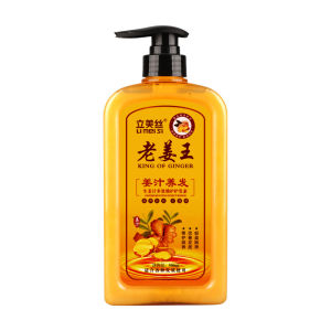 Ginger King Shampoo with Ginger Extract for Dandruff and Itchy Scalp Relief Condition Hair for Softness 500ml Anti Dandruff Moisturizing Shampoo Hair Growth Shampoo