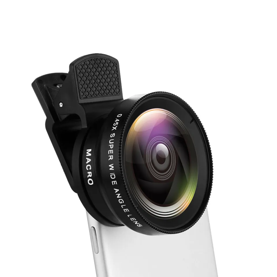 in HD Phone Lens Super Wide Angle Macro Mobile Lens for  iPhone 11 for Xiaomi for Samsung for Huawei
