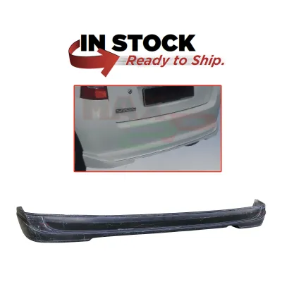 Perodua Viva Full Bloom Style Rear Back Skirt Lower Lip Spoiler Fiberglass Fiber Body Kit Part - Raw Material Fiber State