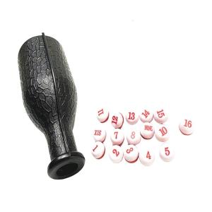 Billiard Pool Shaker Bottle Billiard Shaker Bottle 16 Numbered Tally Balls Pool Dices Billiard Entertainment Accessory