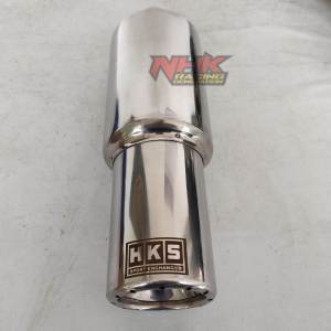 Knalpot mobil hks gronel suara ngebas bulat bas adem semua mobil Jaz Bri Avanza Xenia Agya Ayla DLL