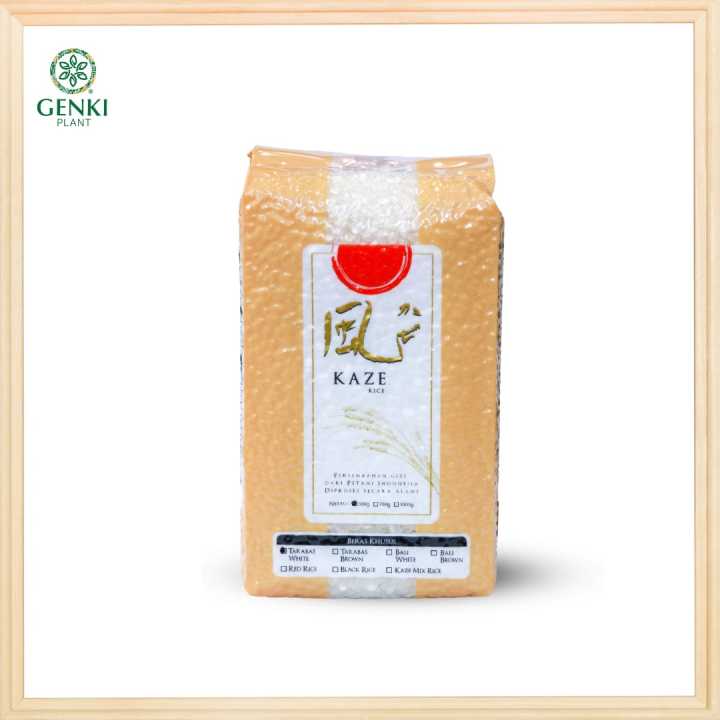 Kaze Japonica White Rice Zero Sugar / Beras Jepang Nil Sugar - 500 g ...
