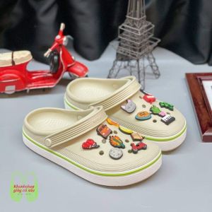 DÉP SỤC CROSS BAND CLEAN LIỀN KHỐI CHO CẢ NAM VÀ NỮ MÀU BE TẶNG 10 STIC