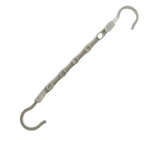 LEI ไม้แขวนเสื้อพลาสติกอเนกประสงค์ประหยัดพื้นที่ไม้แขวนเสื้อในตู้เสื้อผ้าแบบหมุนได้5รู