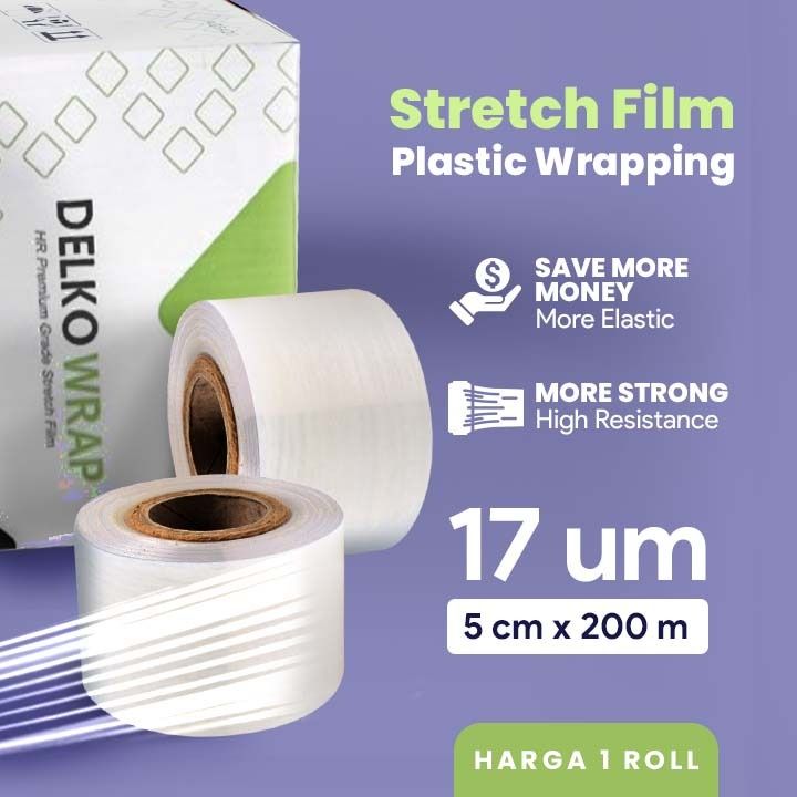 SCF 5 CM BENING - PLASTIK WRAPPING/STRETCH FILM Delkowrap | Lazada ...