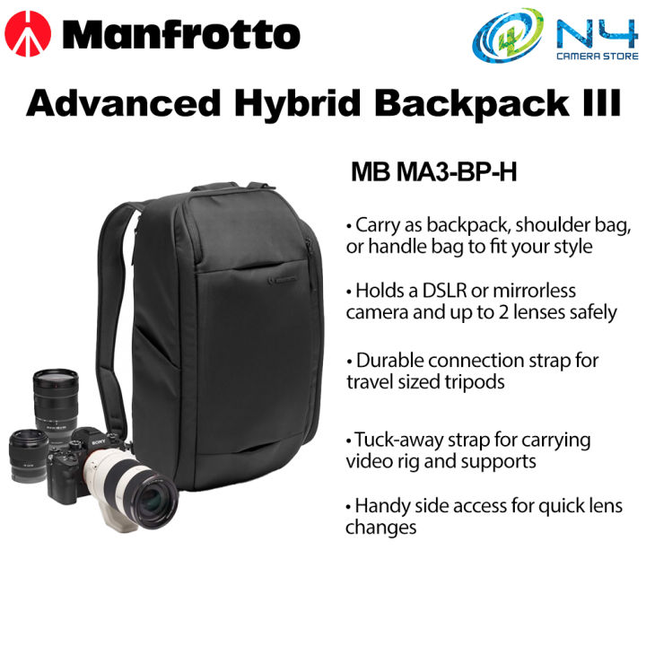Manfrotto Advanced Hybrid Backpack III MB MA3-BP-H Telesin