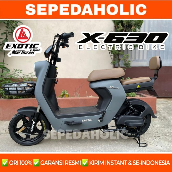 Sepeda Listrik EXOTIC X-630 X630 BY PACIFIC 500 Watt Electric Bike