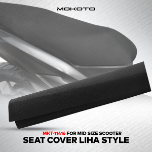 MOKOTO LIHA SEAT COVER FOR MID SIZE SCOOTER / SAND PAPER SEAT COVER FOR HONDA CLICK 125 150 BEAT MOTORCYCLE SPEEDMOTO