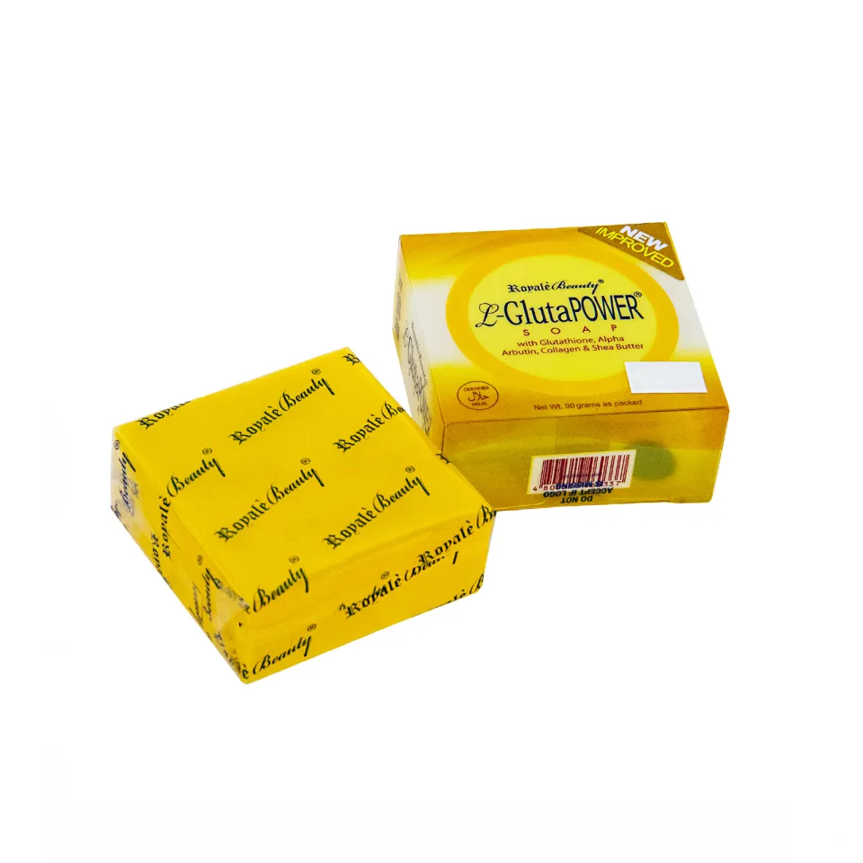 Royale L-Gluta Power Anti-ageing Soap 90g (new packaging) L-Glutapower  Anti-Aging Soap Glutathione Skin Care Soap Alpha Arbutin Lightening Soap  Quick Absorption Non-Greasy Soap - Lazada | Lazada PH