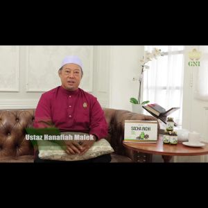 GNI Sacha Inchi Ustaz Hanafi Kapsul (3 Botol x 60 Kapsul)