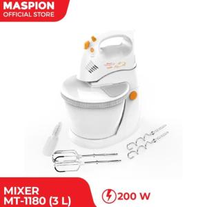 Maspion Stand Mixer Kue Roti - MT1180 - GRATIS ONGKIR Jabodetabek